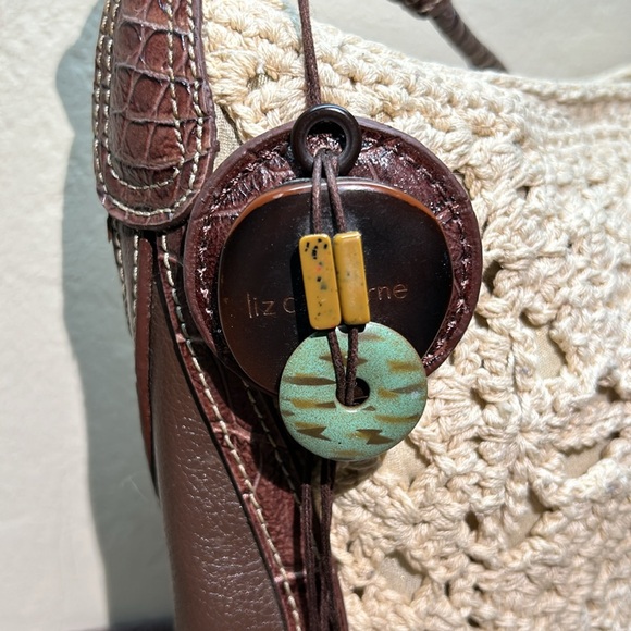 Liz Claiborne Small Crochet Crossbody - Picture 3 of 5
